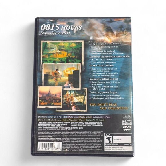 Medal of Honor: Rising Sun (Sony PlayStation 2, 2003) Complete CIB - Picture 2 of 6